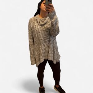Cozy Chevron Pattern Sweater
